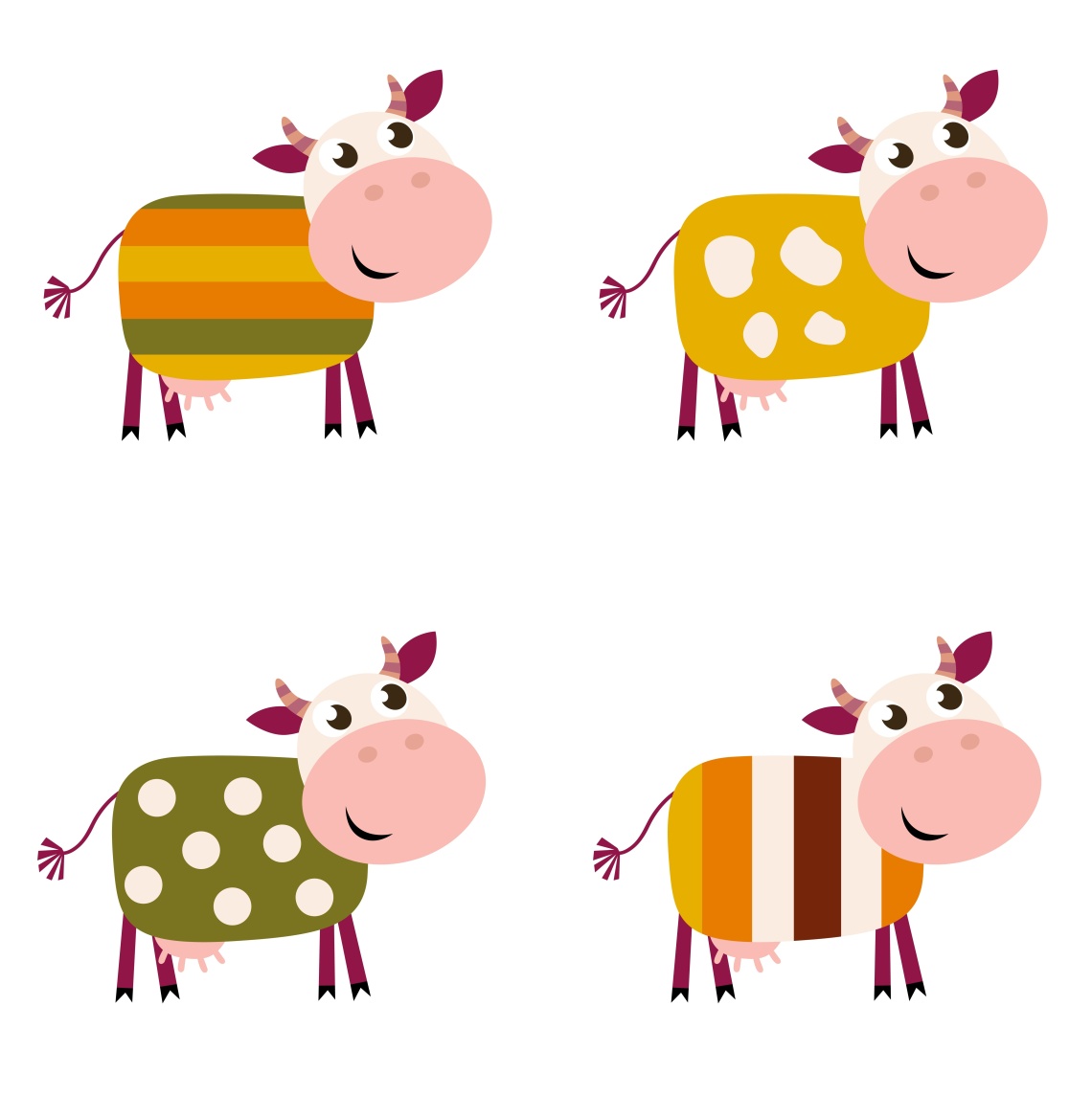 cow illustrations clipart - photo #41